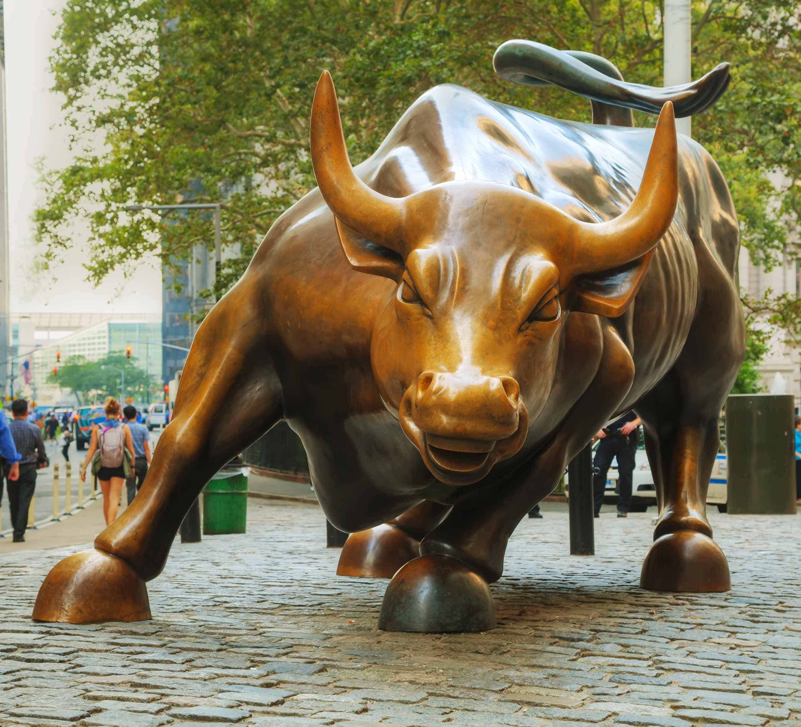 Charging Bull Sculpture