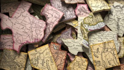 United States jigsaw puzzle pieces