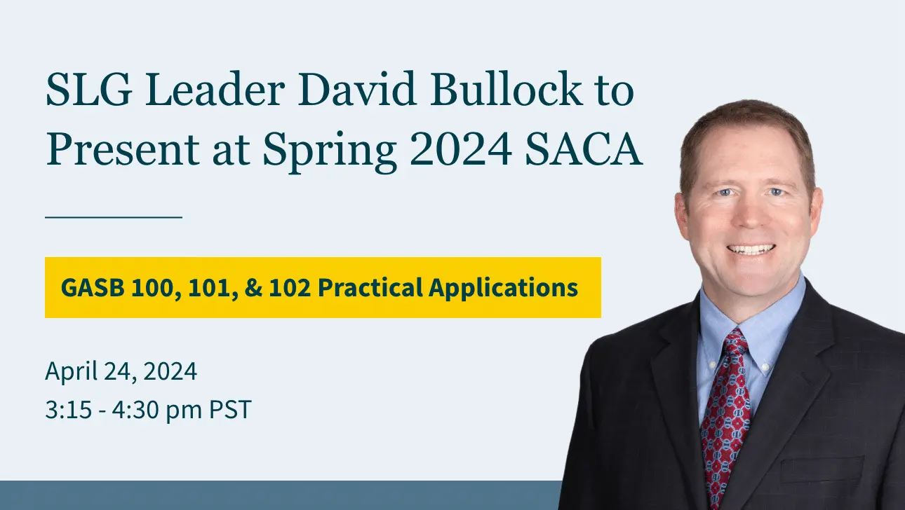 SLF Leader David Bullock Presents at Spring 2024 SACA