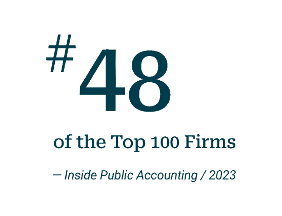 #48 of the Top 100 firms