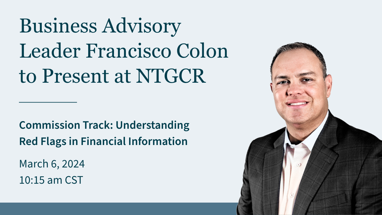 Business Advisory Leader Francisco Colon